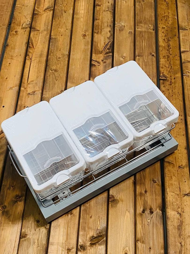 جا حبوبات ریلی داخل کابینت